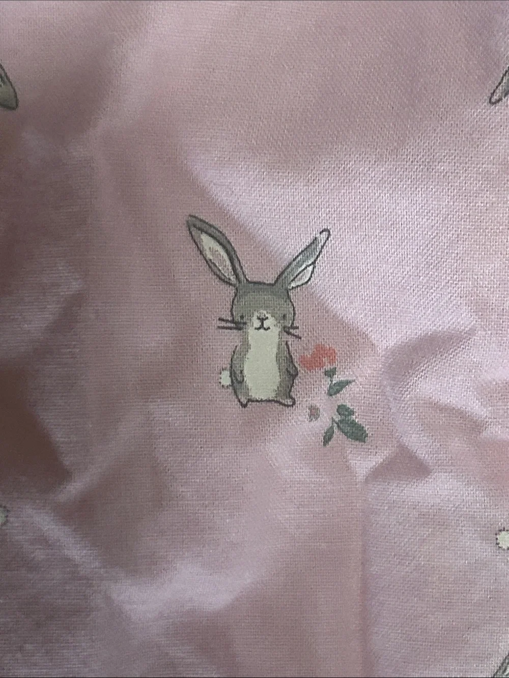 Carter's Light Pink Bunny Ruffle Sundress Size 5T